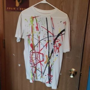 Unisex The Ting Tings Band Merch Splatter Top